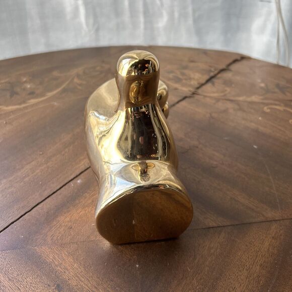 Ashland Abstract Gold Tabletop Sculpture Modern Home Decor Accent - Picture 3 of 5